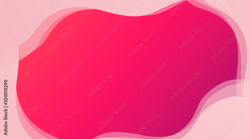 pink abstract background with frame and copy space for text or image