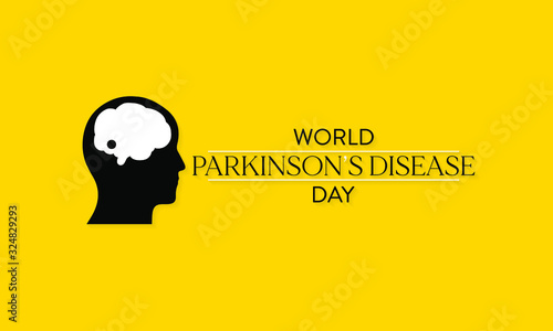 Vector illustration on the theme of World Parkinson's disease day observed on April 11th every year.