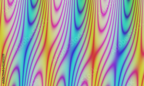 Fluid with lines. Flowing a...