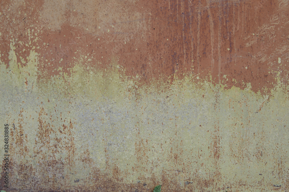 Old rusty and battered metal background Old rusty and battered metal background