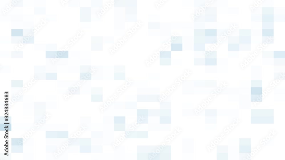 White abstract background with square pixels White abstract background with square pixels