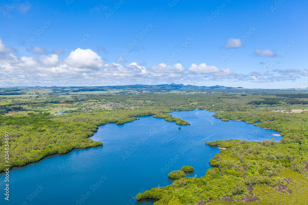Naklejka premium See im Norden von Mauritius