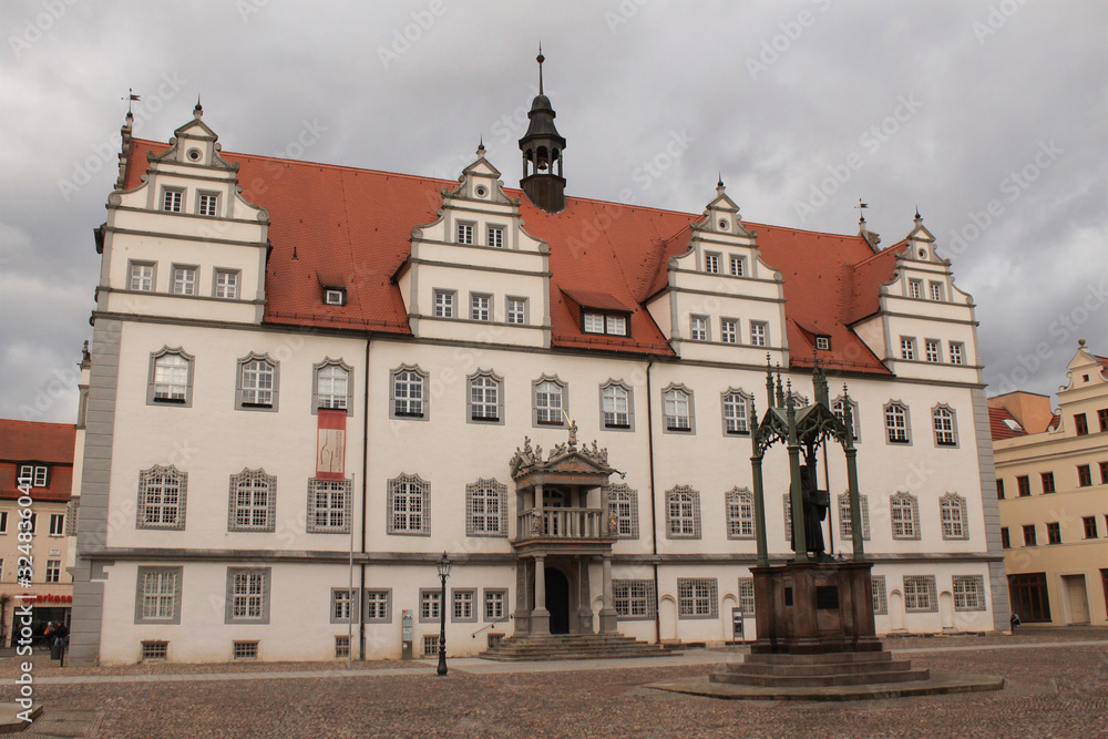Renaissance-Rathaus der Lutherstadt Wittenberg