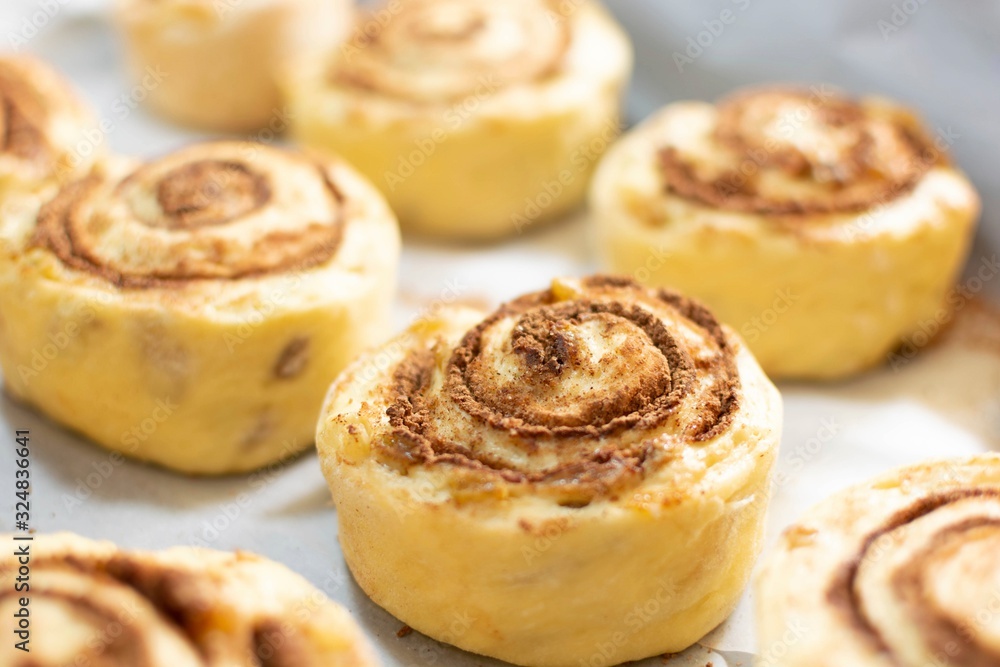 Homemade pastries, Sinabon buns