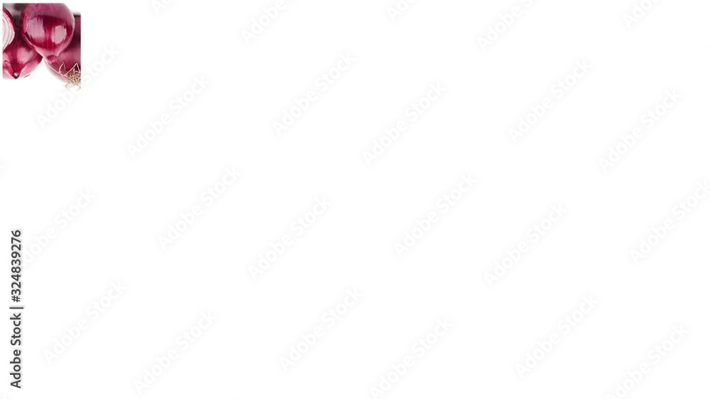 Line from different colored vegetables and fruits, isolated on the white Line from different colored vegetables and fruits, isolated on the white