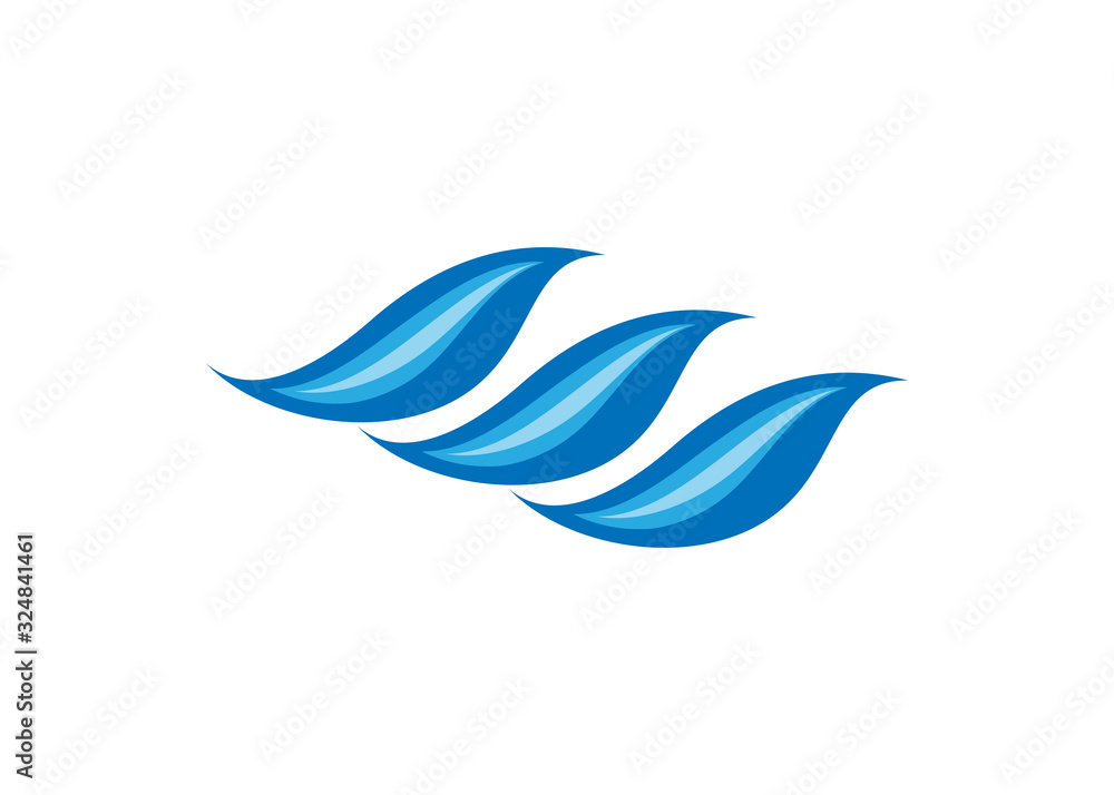 Water Wave Icon. Surf Logo. Vector Isolated On White Background. Hand Drawn Water Wave Icon. For Water Logo, Sign, Symbol, Surfing Icon, Sea And Ocean Logo. Abstract Ocean Waves Vector Water Wave Icon. Surf Logo. Vector Isolated On White Background. Hand Drawn Water Wave Icon. For Water Logo, Sign, Symbol, Surfing Icon, Sea And Ocean Logo. Abstract Ocean Waves Vector