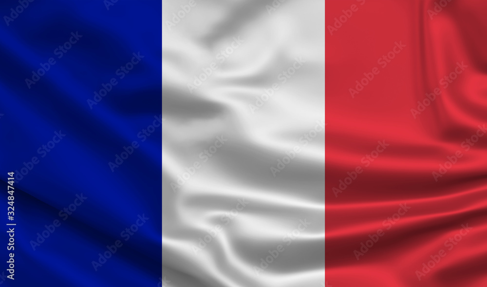 Waving flag. Silk texture. 3d Illustration. Waving flag. Silk texture. 3d Illustration.