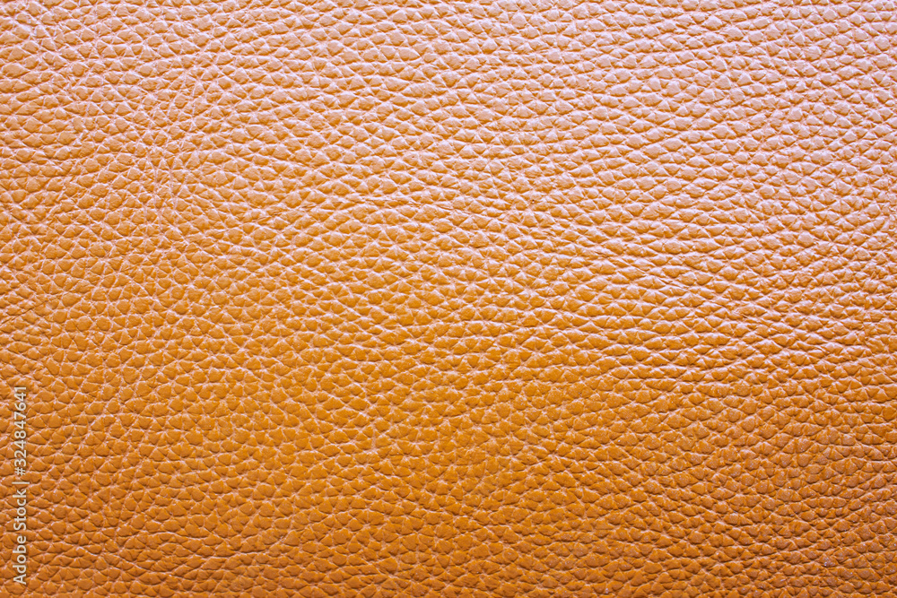 Fototapeta premium Brown leather background or texture