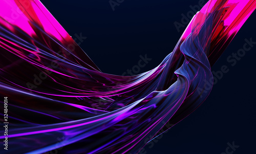 Modern colorful flow background for your design project. Wave Liquid shape background. 