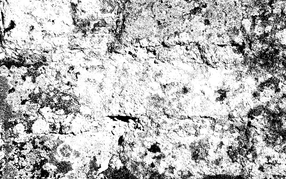 Fototapeta premium Rough old wall background. Grunge industrial template. Hard brutal texture.