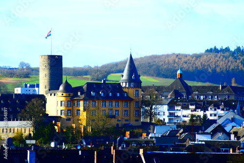 Blick über Mayen in der Eifel photo