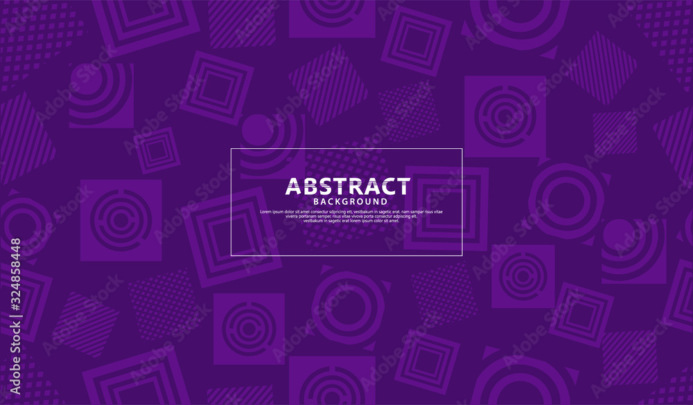 Obraz premium seamless circle geometric modern pattern