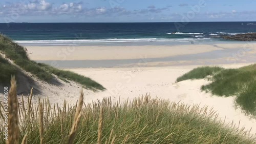 Wallpaper Mural High Wind And Sand Dunes At North Uist Beaches In Scotland Torontodigital.ca