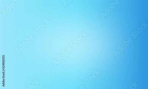 Blue gradient illustration abstract background with soft smooth shiny texture.