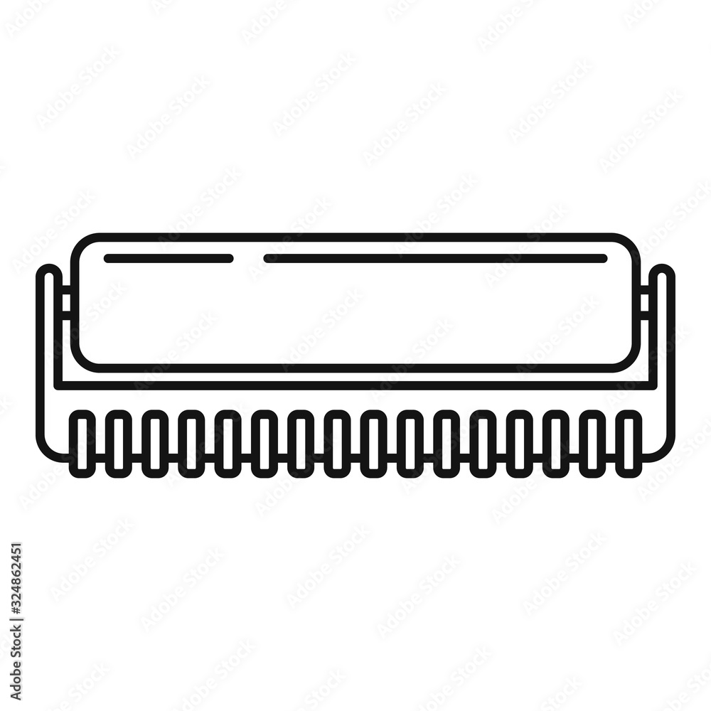 Roll toner icon. Outline roll toner vector icon for web design isolated on white background Roll toner icon. Outline roll toner vector icon for web design isolated on white background