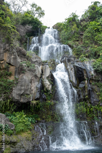 waterfall in forest