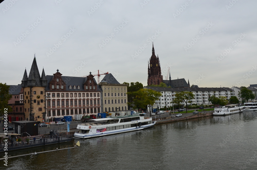 River view of Frankfurt am Main