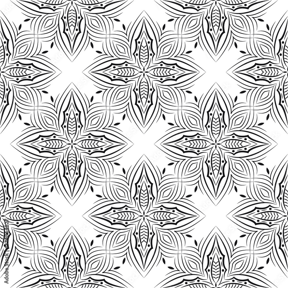 Abstract background ornament illustration. Vector textile print for bed linen, jacket, package design, fabric and fashion concepts. Seamless pattern with flowers Abstract background ornament illustration. Vector textile print for bed linen, jacket, package design, fabric and fashion concepts. Seamless pattern with flowers