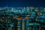 Night view of Tokyo Japan ~ 池袋から見た東京の夜景 ~