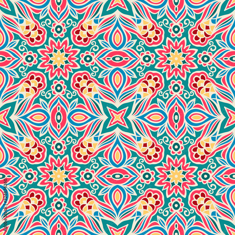 Seamless pattern with arabesques Seamless pattern with arabesques