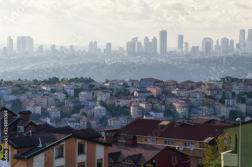 Panorama of the city of Turkey
