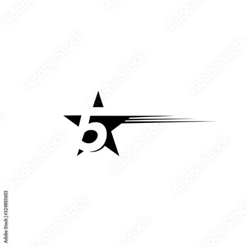 5 stars icon raiting of stars symbol photo