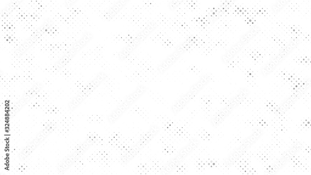 Fototapeta premium grunge halftone background texture. abstract white grey black pattern. rough dot effect for banner poster wallpaper