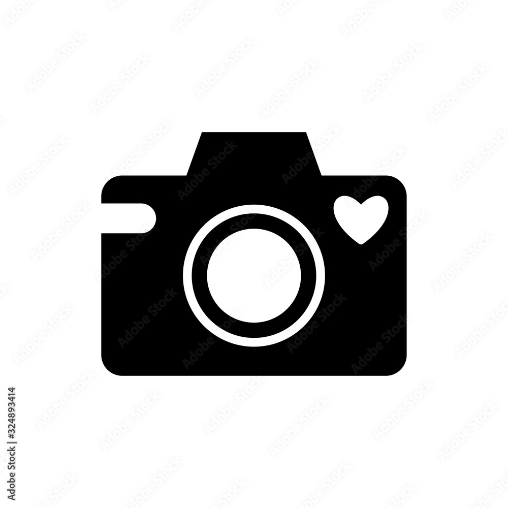 Camera icon trendy Camera icon trendy