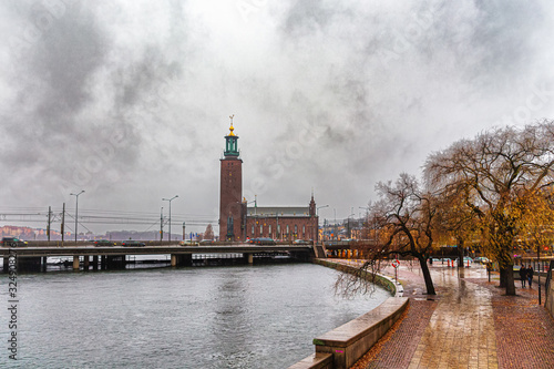 Stockholm city hall is one of the symbols of the Swedish capital © roundex