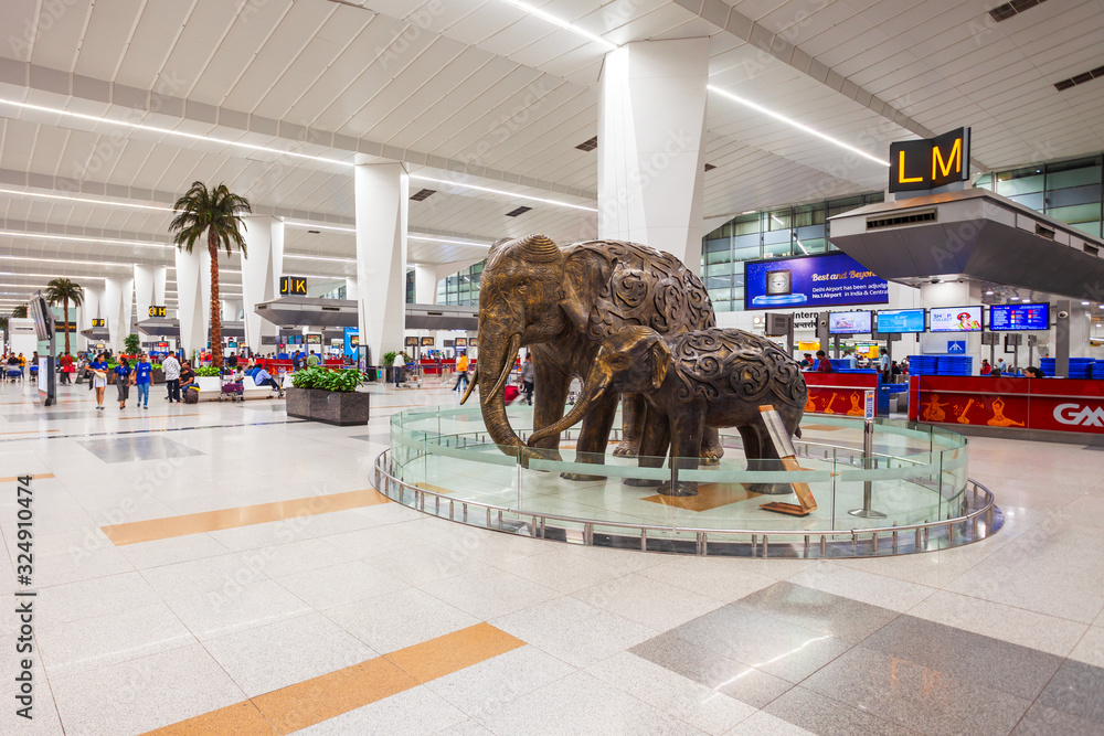 Foto de Indira Gandhi International Airport, New Delhi do Stock | Adobe ...