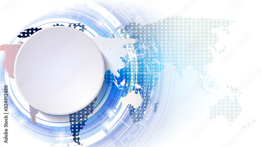 Vector 3d design of paper circle with electrical circuit. High-tech digital network, communications, high technology. EPS 10. Vector 3d design of paper circle with electrical circuit. High-tech digital network, communications, high technology. EPS 10.