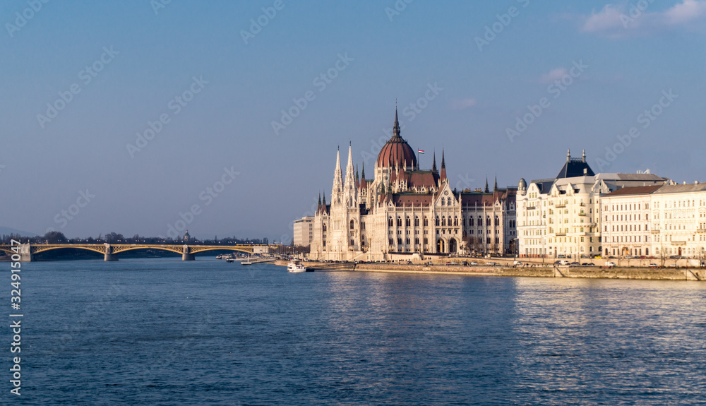view of budapest Parliament