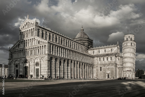  historic areal in the Italian city of Pisa