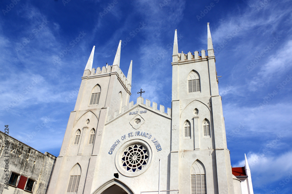 église St Francis Xavier, Malacca, Malaisie