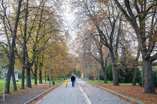 Agrykola Park in Warsaw  Poland