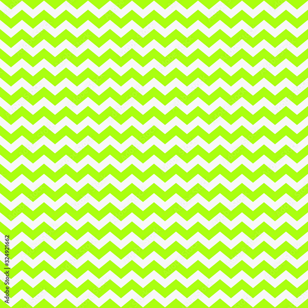 Fototapeta Seamless green and gray zigzag pattern