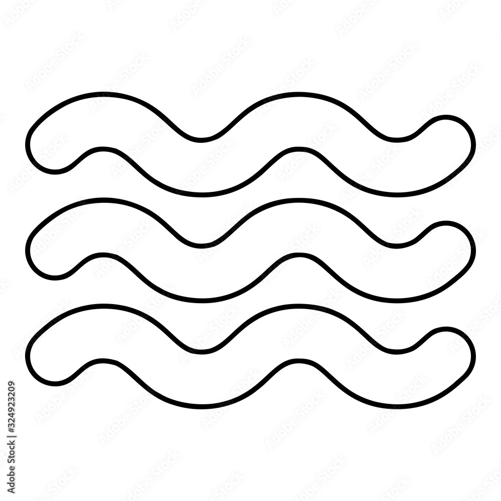 Washable particularly resistant Designation on the wallpaper symbol icon outline black color vector illustration flat style image Washable particularly resistant Designation on the wallpaper symbol icon outline black color vector illustration flat style image