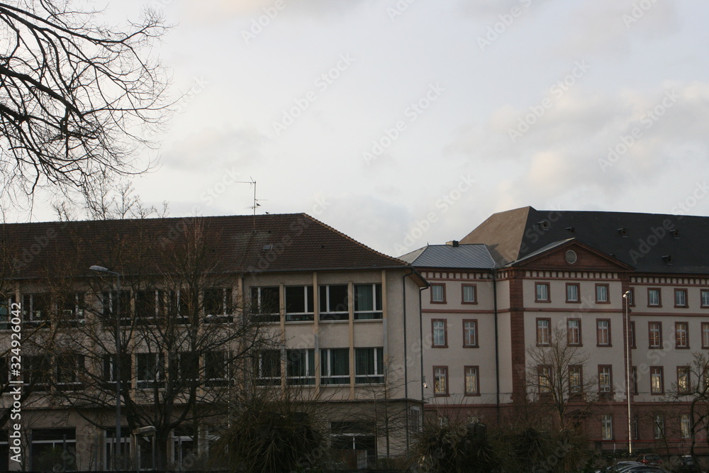 Schulgebäude, Schulhaus, Schule Schulgebäude, Schulhaus, Schule