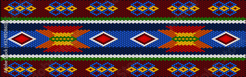 The traditional ornament of the inhabitants of the east and the Arab world.