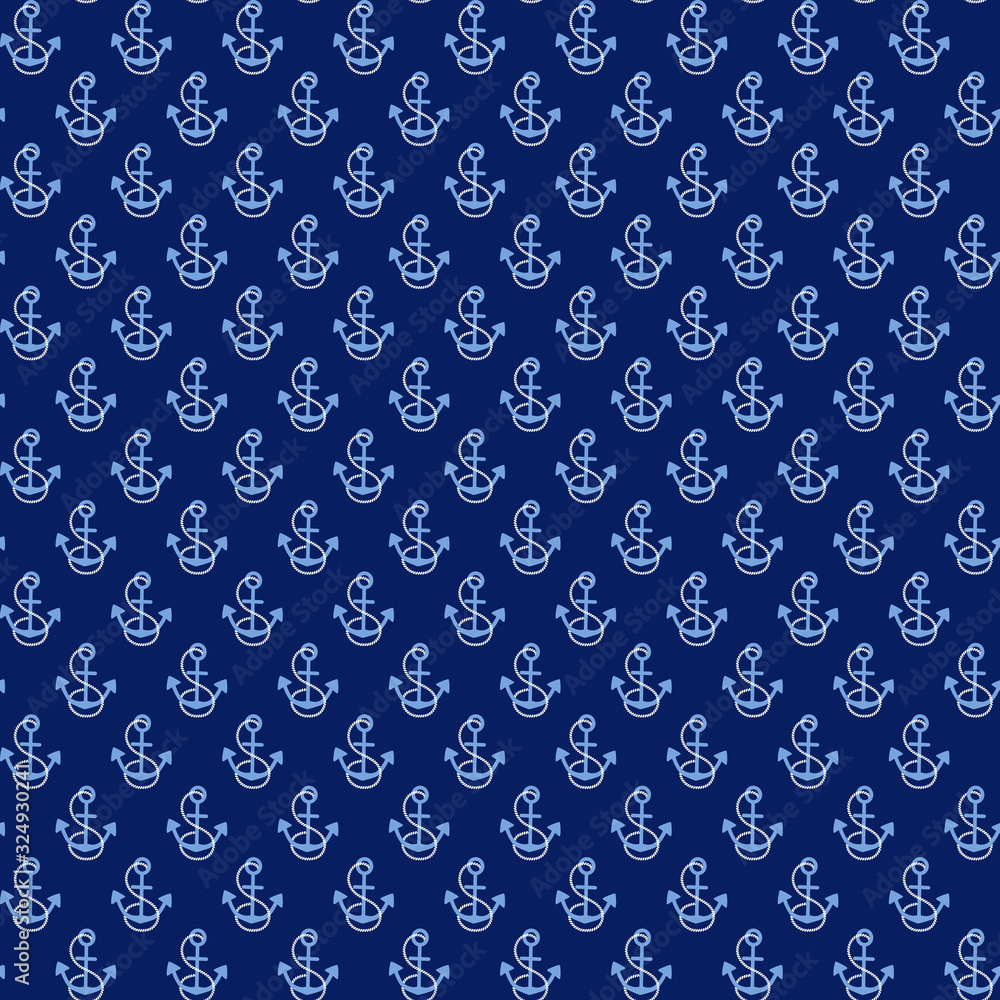 seamless nautical anchor and rope vector background pattern seamless nautical anchor and rope vector background pattern