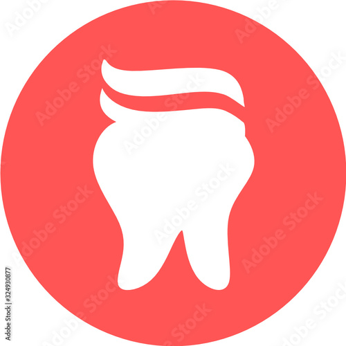 Dental Logo Design. Creative Dentist Logo. Dental Clinic Creative Company Vector Logo. Dental logo and symbol template vector icon app. Tooth icon. Dentist stomatology medical doctor Logotype concept