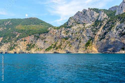 Portovenere (Cinque terre) - scenic Ligurian coast, Italy © karamysh