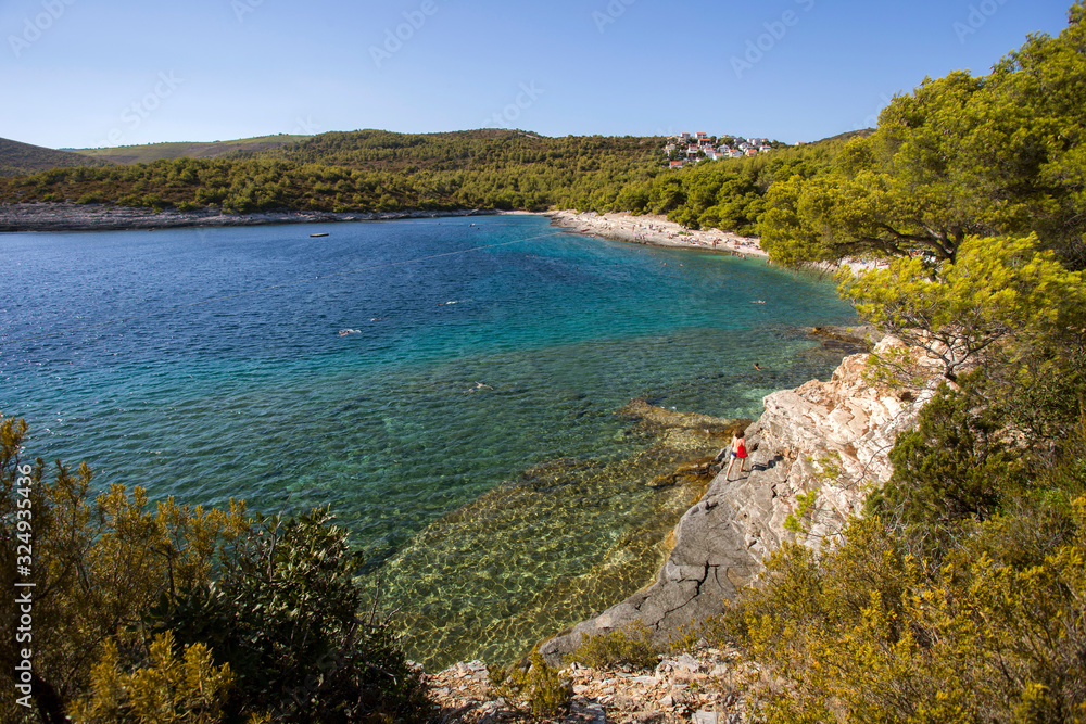 Srebrna (Silver beach), Vis island - Croatia