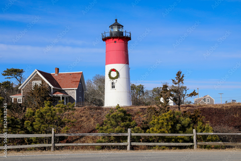 Nausea Lighthouse in Eastham Massachusetts 