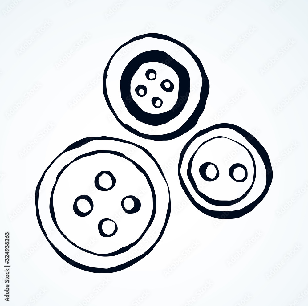Button. Vector drawing Button. Vector drawing
