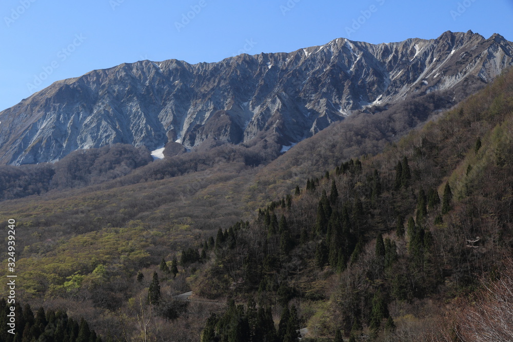 伯耆大山　鍵掛峠　ゴールデンウィーク