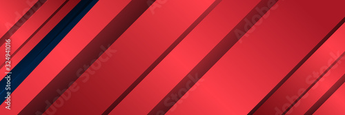 Free Download Dark Red Wide Banner Background with Modern Light Stripe Line - GFXLoad