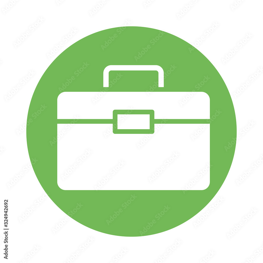 portfolio briefcase documents isolated icon portfolio briefcase documents isolated icon