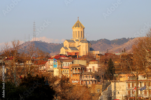 Photos of types of landscape Tbilisi Georgia