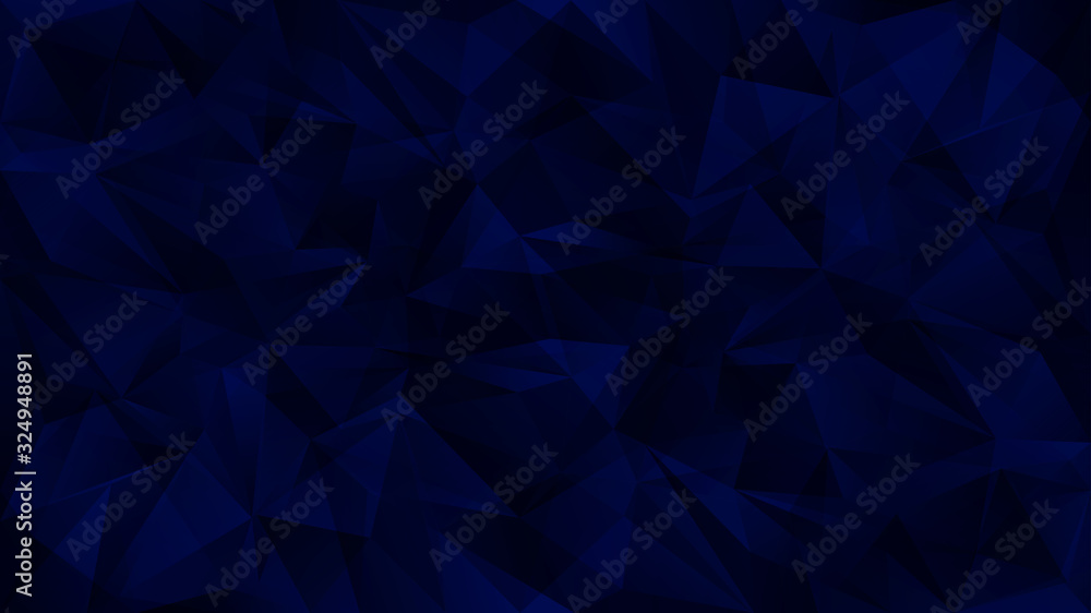 Dark blue bright in the center polygon abstract pattern Dark blue bright in the center polygon abstract pattern